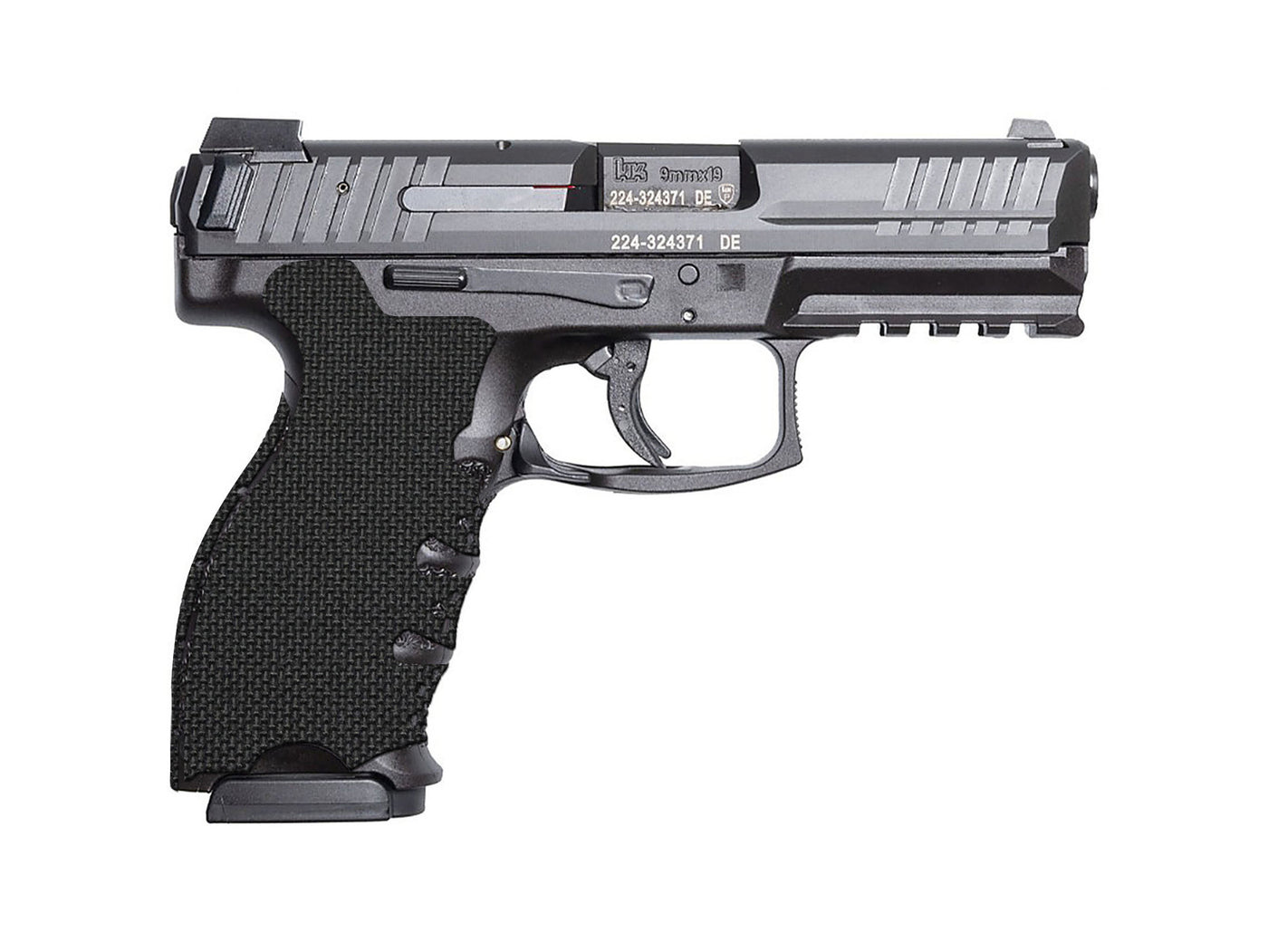 HK VP9 Cordura 1000D grip wrap in Black — Combat Textiles