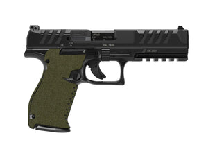 Walther PDP Full Size Cordura 1000D grip wrap in OD Green — Combat Textiles