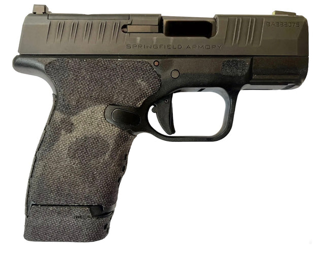 Cordura 1000D grip wrap on the Springfield Hellcat — Combat Textiles