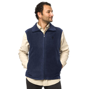 CTX Field Vest — Navy, worn, front