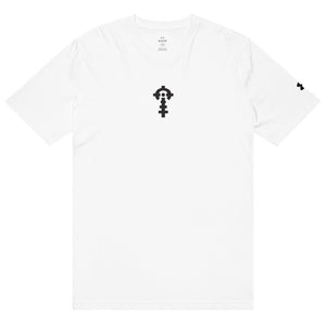 Combat Textiles Alpha T-Shirt — White, front — Combat Textiles