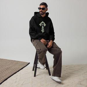 Ensign | Field Hoodie — Black, worn, lifestyle — Combat Textiles
