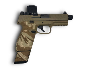 Cordura 1000D grip wrap on the FN 510 — Combat Textiles