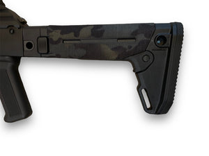 Cordura 1000D stock wrap on the Magpul Zhukov-S Stock — Combat Textiles