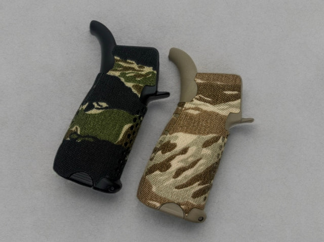 Cordura 1000D grip wrap on the BCM Gunfighter Mod 3 Grip — Combat Textiles