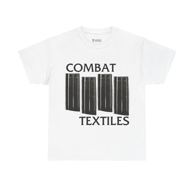 Combat Textiles American Hardcore tee in White — Combat Textiles