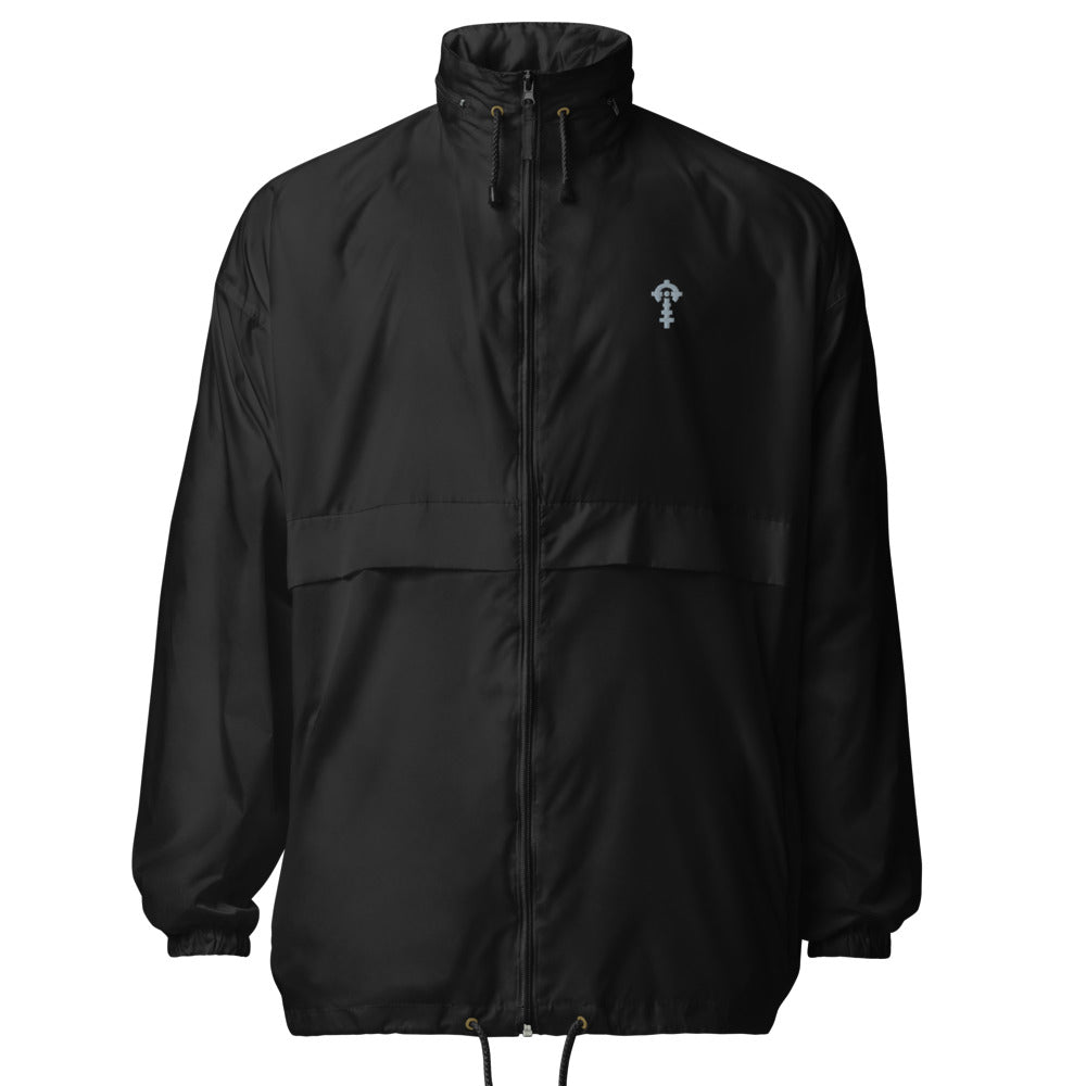 CTX Scout Windbreaker — Black, front — Combat Textiles