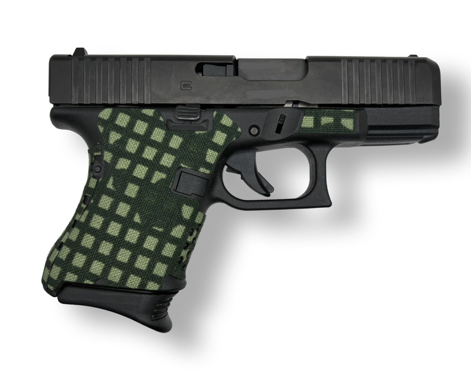 Glock 29 Cordura grip wrap, detail 2