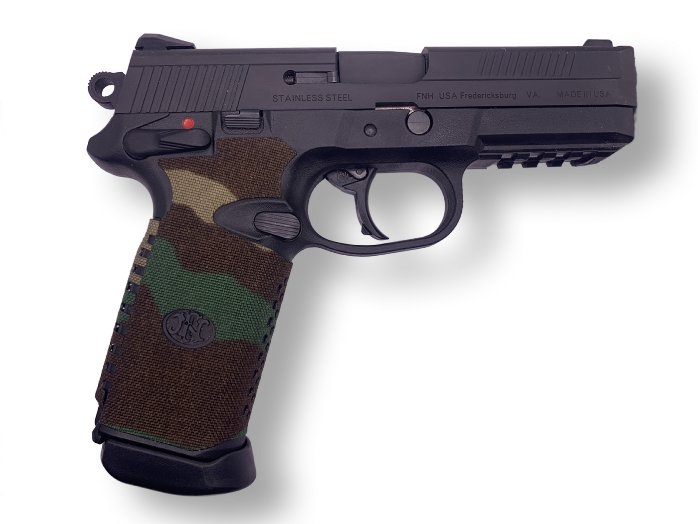 Cordura 1000D grip wrap on the FNX-45 — Combat Textiles
