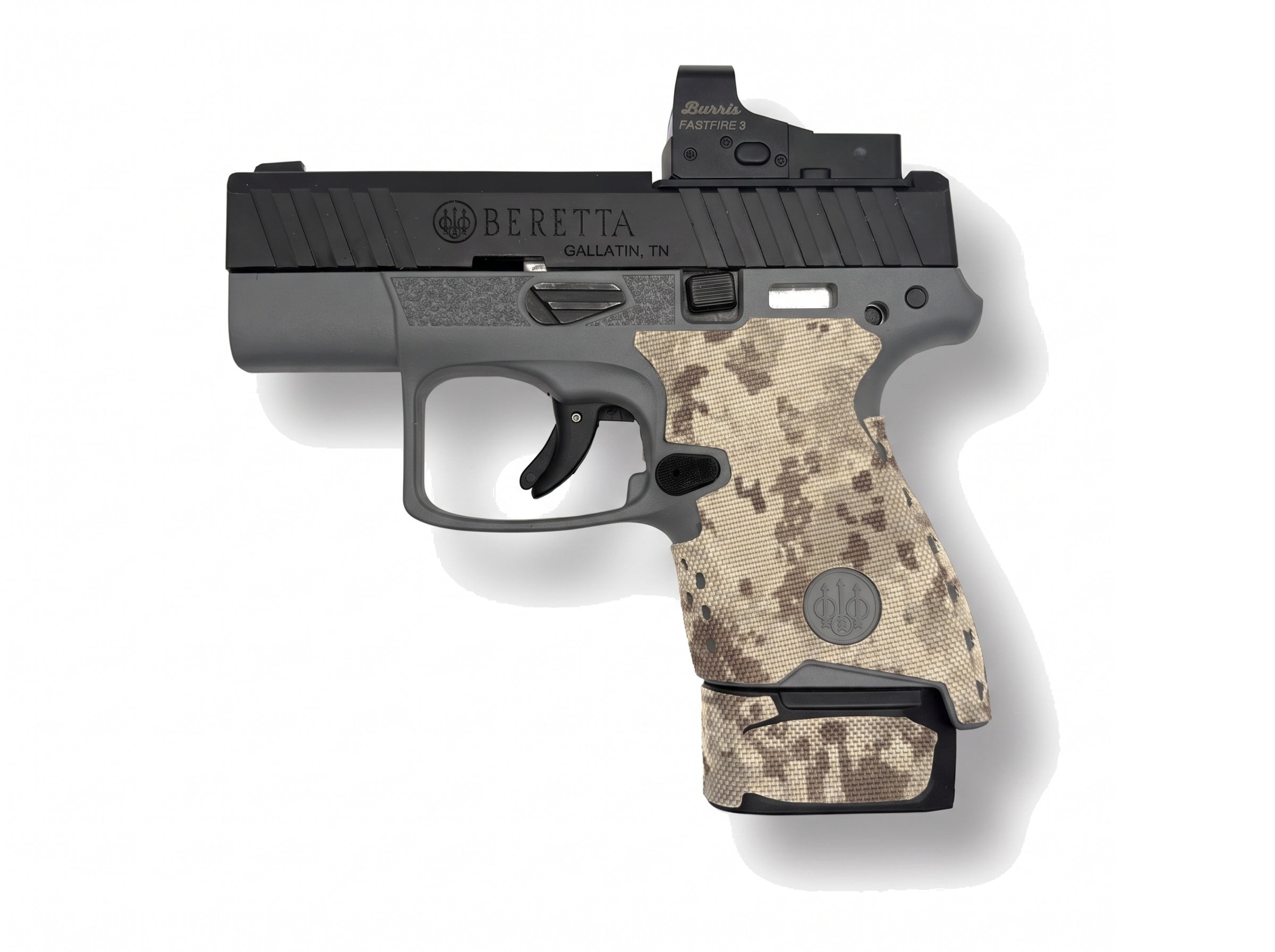 Beretta APX A1 Carry Cordura 1000D grip wrap in ACU (Desert) — Combat Textiles