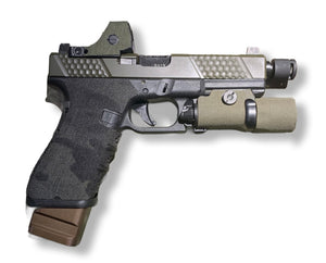 Glock 17 Cordura grip wrap, detail 3