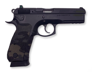 CZ 75 SP-01 Cordura grip wrap, detail 2