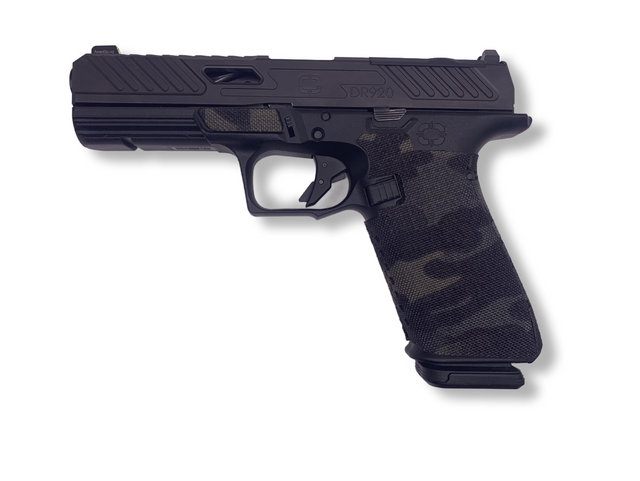 Cordura 1000D grip wrap on the Shadow Systems DR920 — Combat Textiles