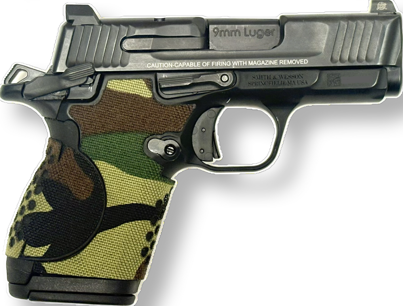 Cordura 1000D grip wrap on the S&W CSX — Combat Textiles