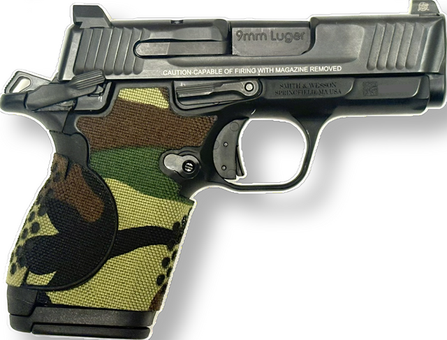 Cordura 1000D grip wrap on the S&W CSX — Combat Textiles