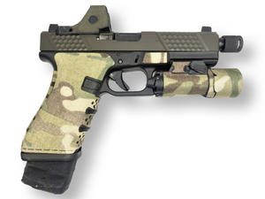 Glock 17 Cordura grip wrap, detail 2