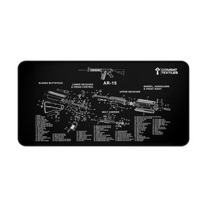 CTX Rifle Bench Mat in 15.5" × 31" — Combat Textiles