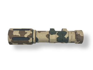 Cordura 1000D weapon light wrap on the Modlite 18650 Rifle Light — Combat Textiles