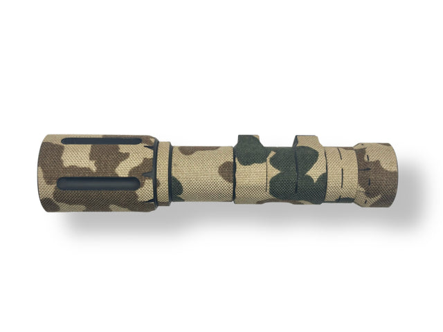 Cordura 1000D weapon light wrap on the Modlite 18650 Rifle Light — Combat Textiles