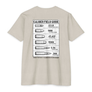 Caliber Field Guide tee in sand — Combat Textiles