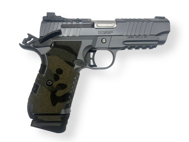 Cordura 1000D grip wrap on the Kimber KDS9c — Combat Textiles