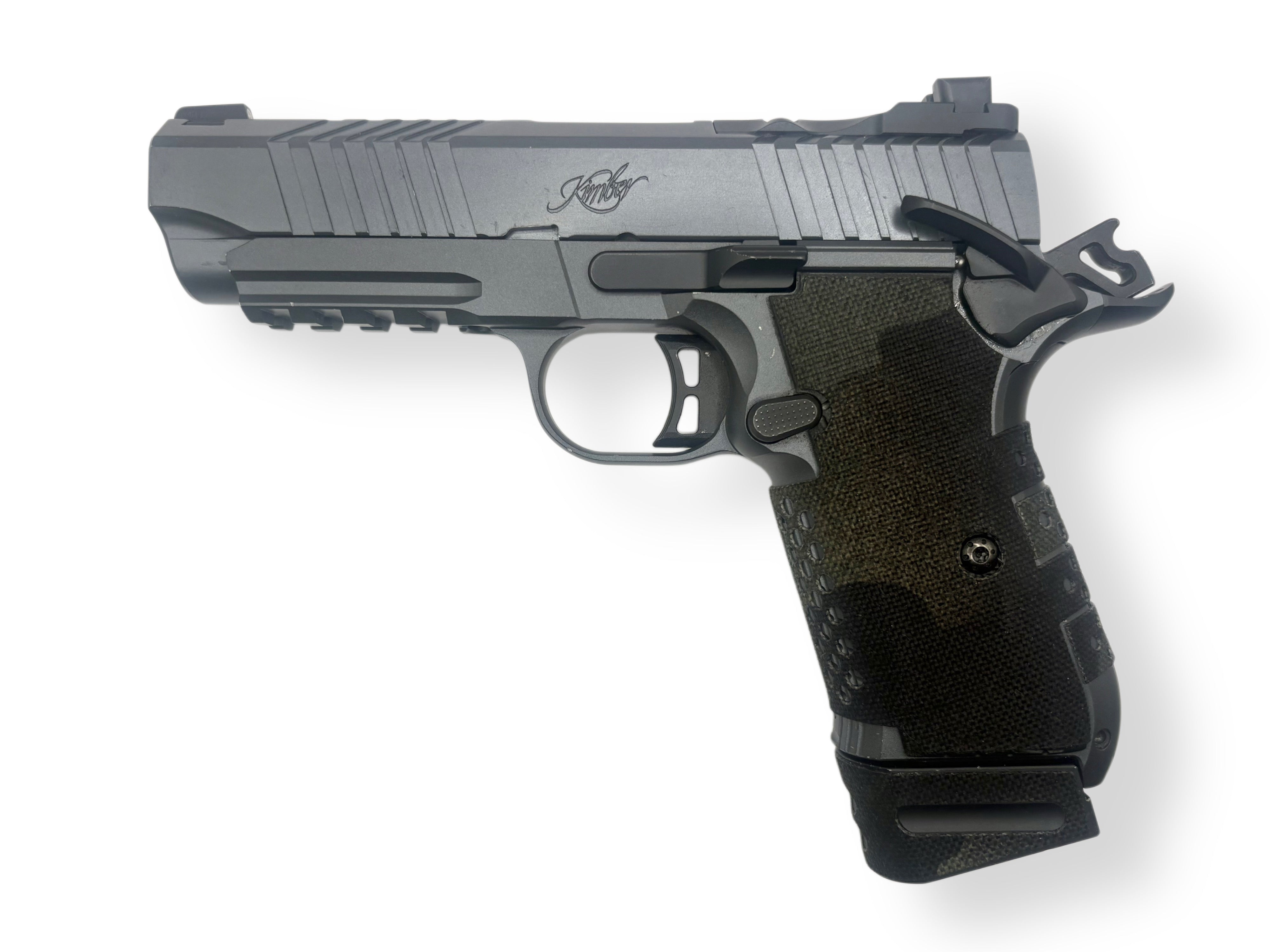 Kimber KDS9c Cordura grip wrap, detail 2