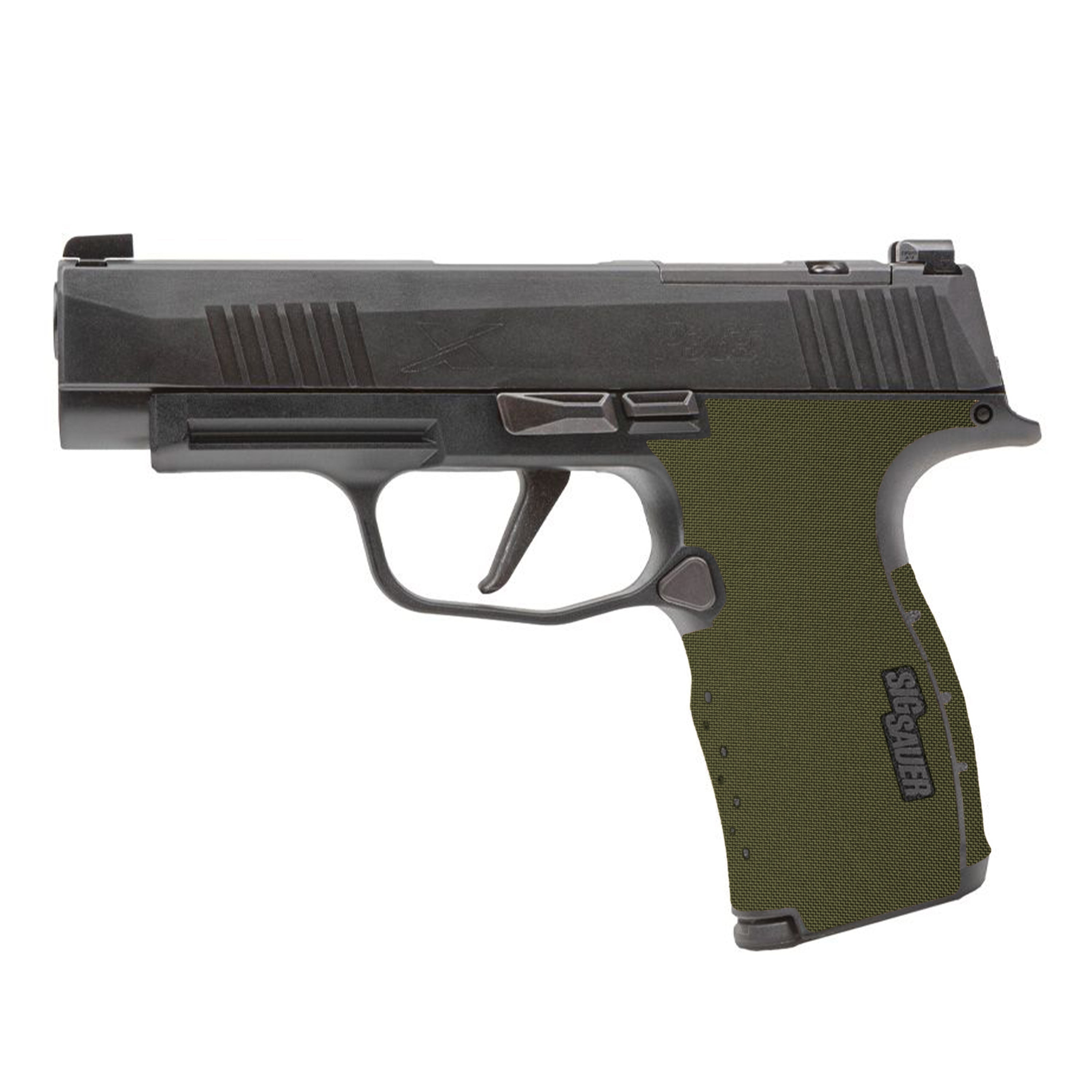 SIG P365XL Cordura 1000D grip wrap in Ranger Green — Combat Textiles