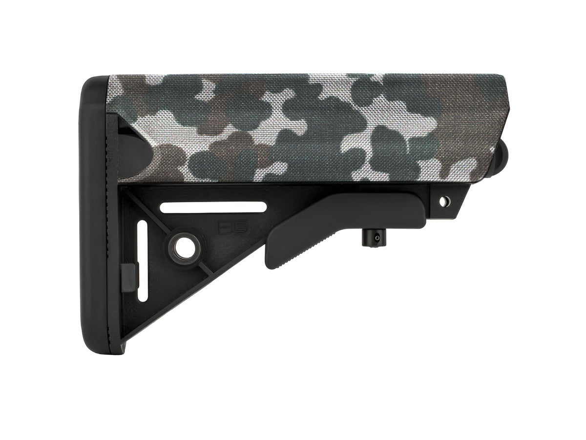B5 Systems Enhanced SOPMOD Stock Cordura 1000D stock wrap in Tropentarn — Combat Textiles