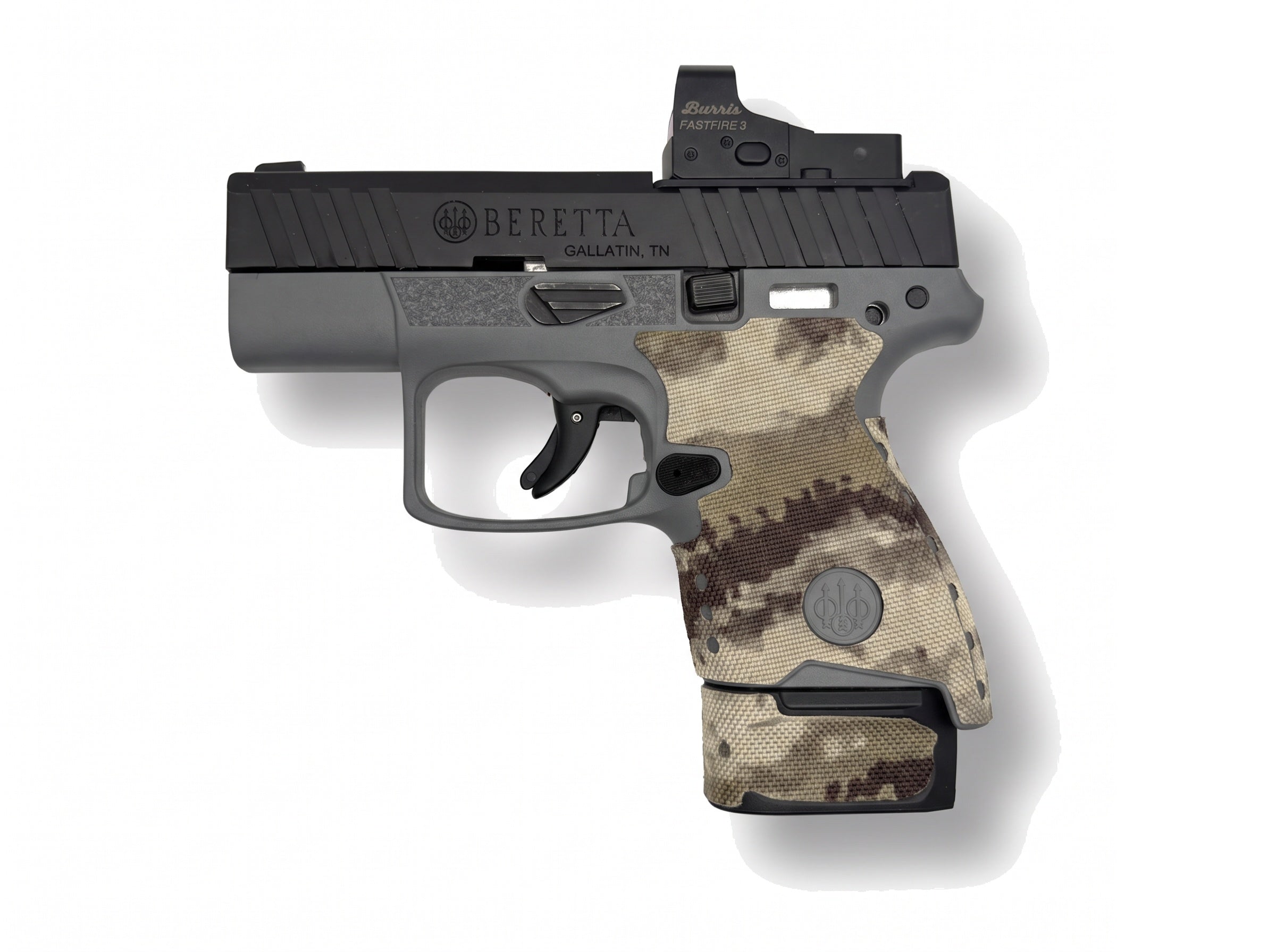 Beretta APX A1 Carry Cordura 1000D grip wrap in A-TACS iX — Combat Textiles
