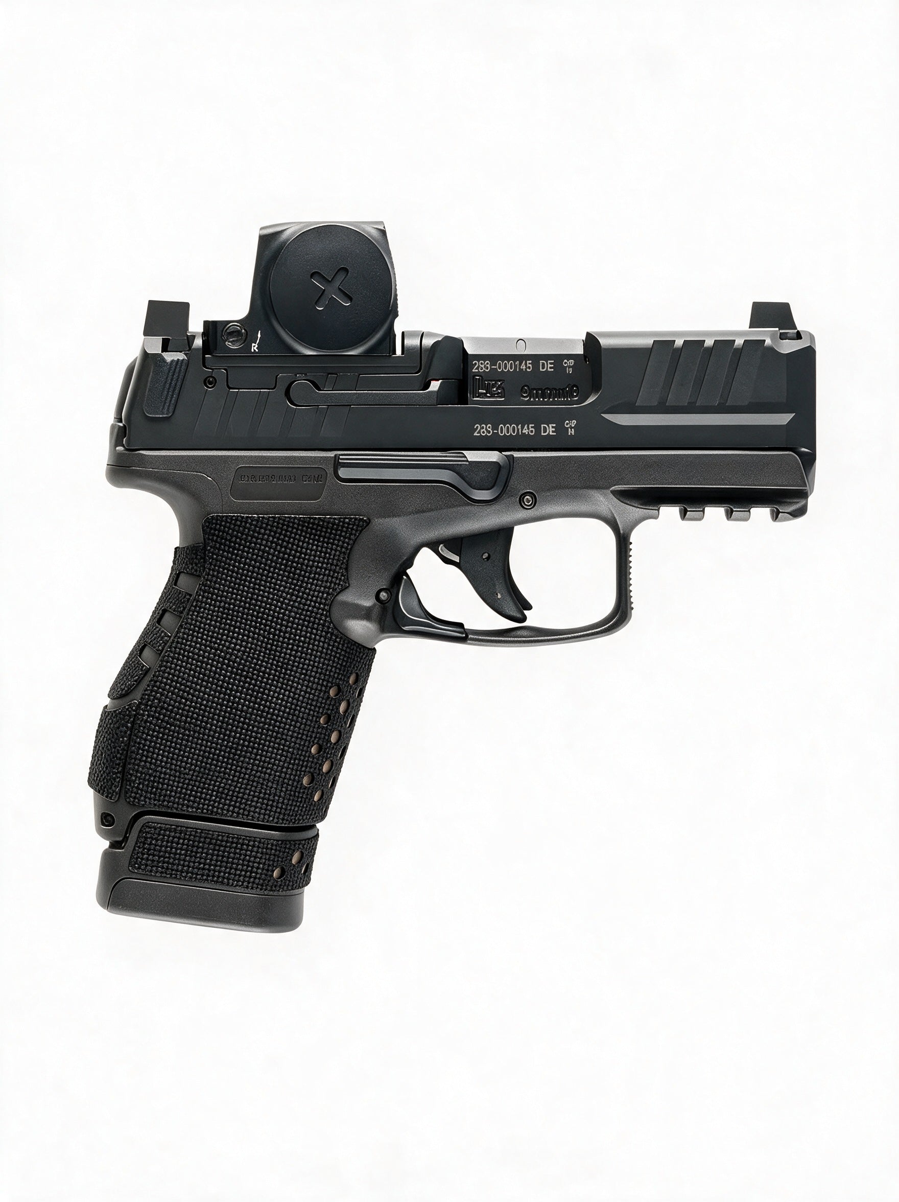 HK VP9CC grip in Black Cordura 1000D by Combat Textiles