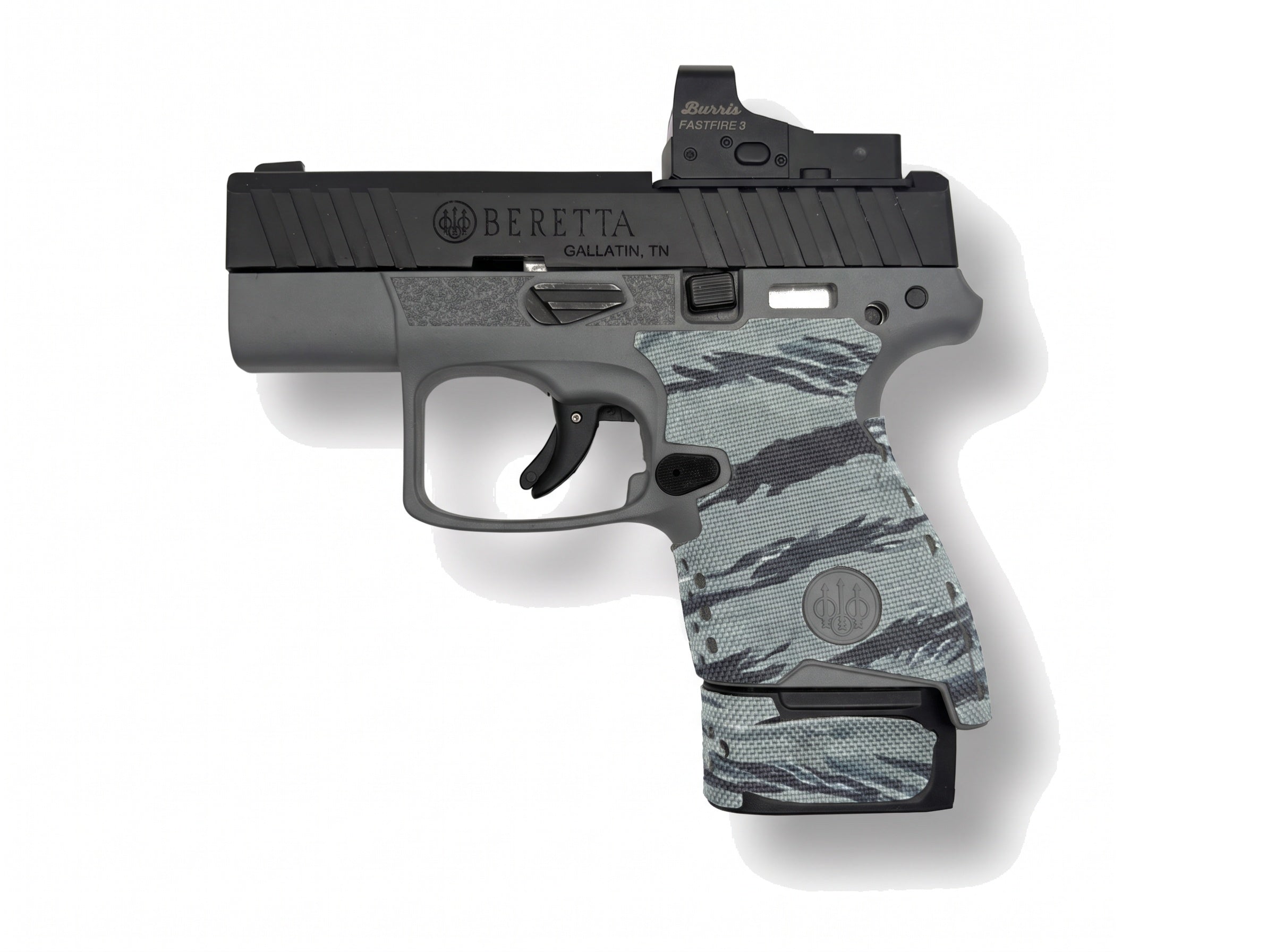 Beretta APX A1 Carry Cordura 1000D grip wrap in Tiger Stripe (ABU) — Combat Textiles