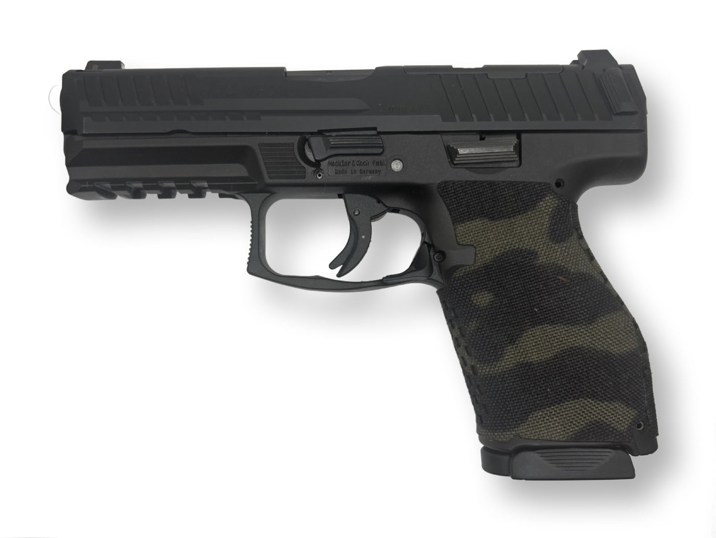 Cordura 1000D grip wrap on the HK VP9A1 K — Combat Textiles