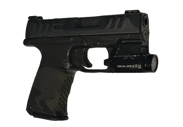 Cordura 1000D grip wrap on the Walther PDP F-Series — Combat Textiles