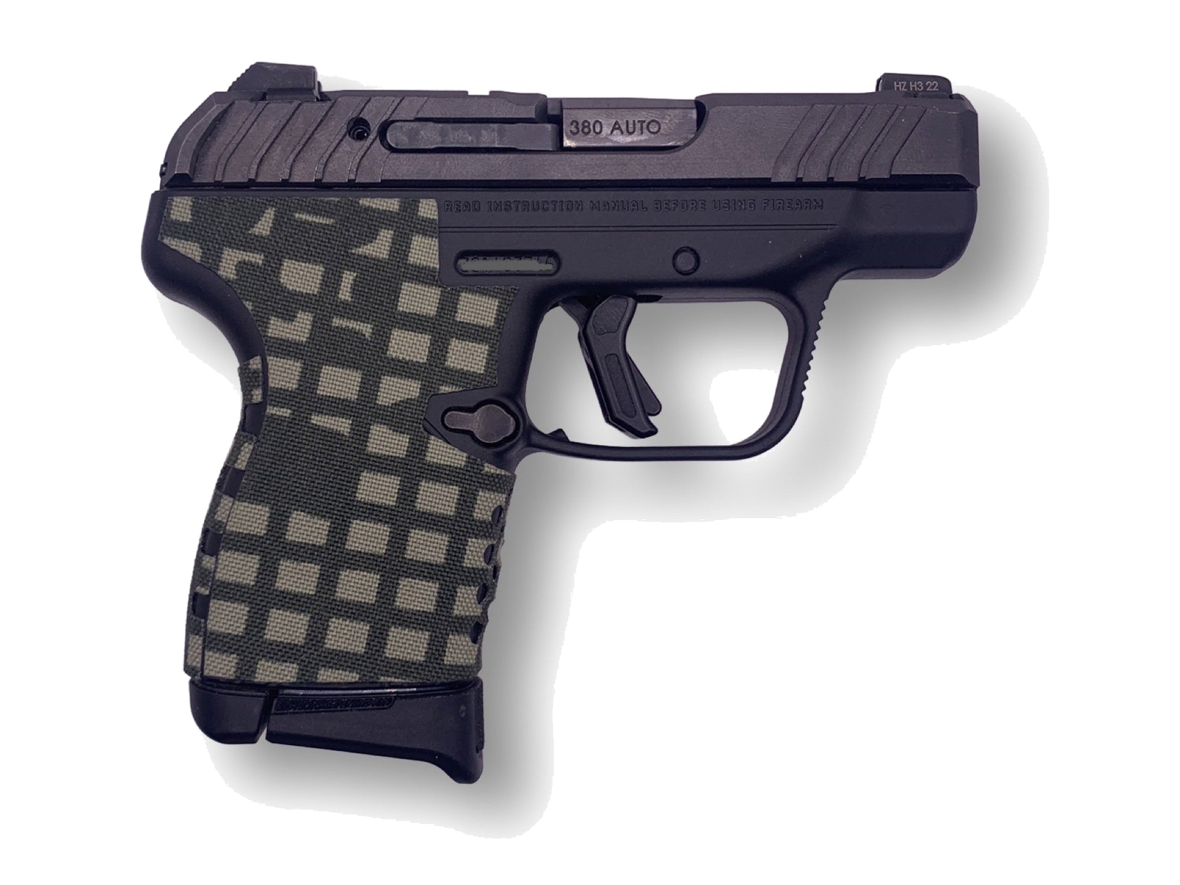 Ruger LCP MAX grip, Cordura 1000D in Desert Night Camo - Combat Textiles