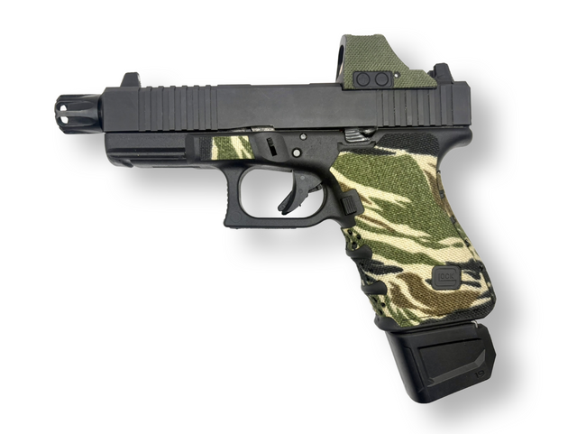 Cordura 1000D grip wrap on the Glock 19 — Combat Textiles