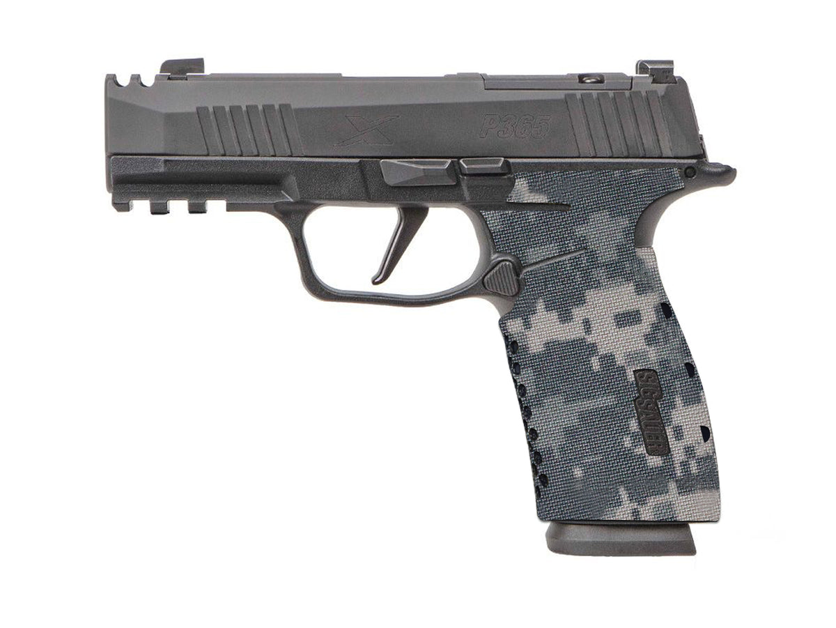 SIG P365X-Macro Cordura 1000D grip wrap in ACU — Combat Textiles