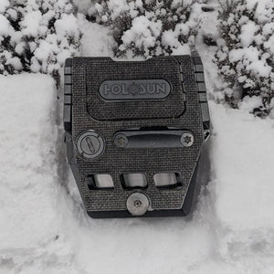 Cordura 1000D optic wrap on the Holosun AEMS — Combat Textiles
