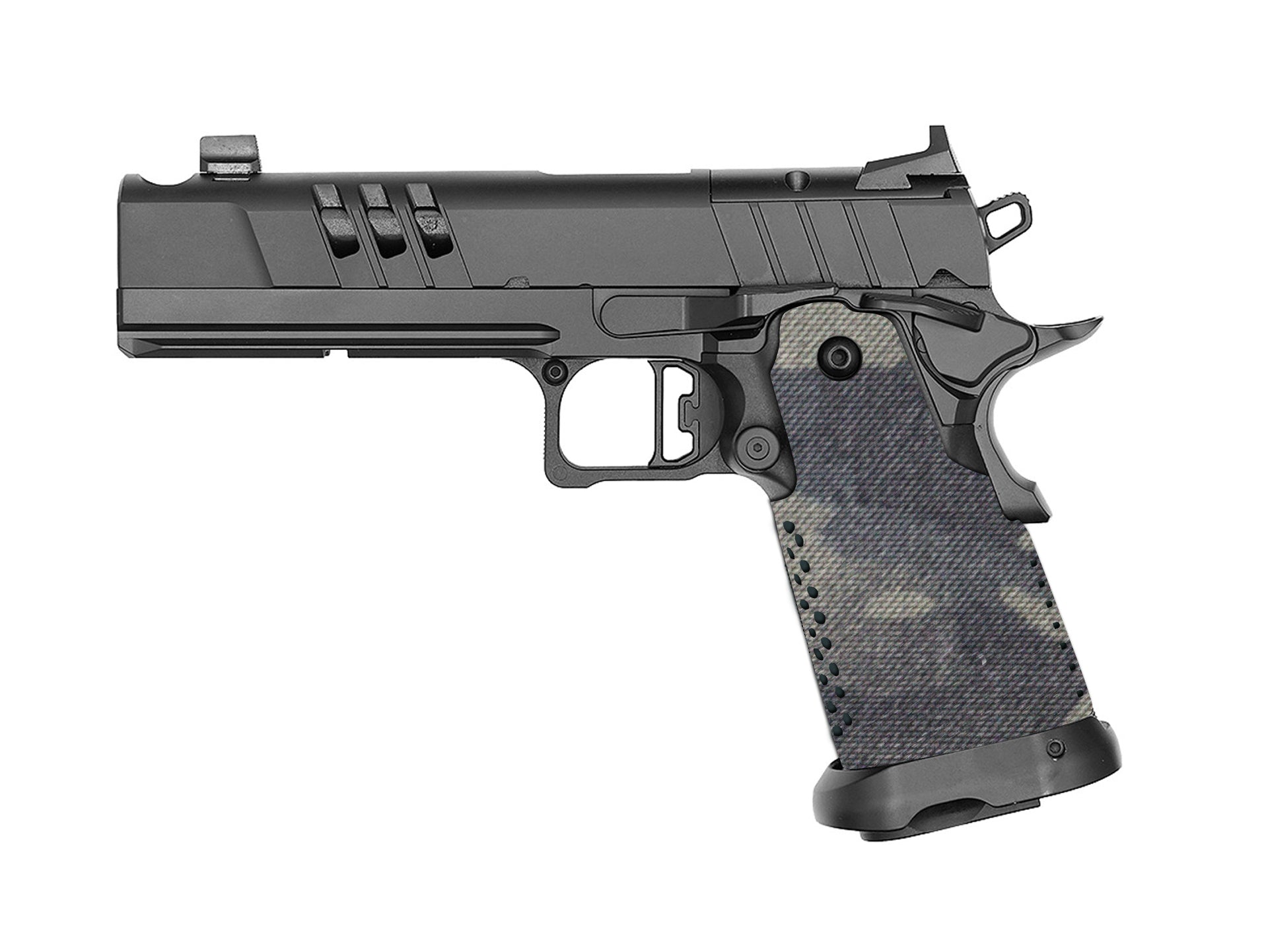 MAC 9 DS Cordura 1000D grip wrap in Multicam Black — Combat Textiles
