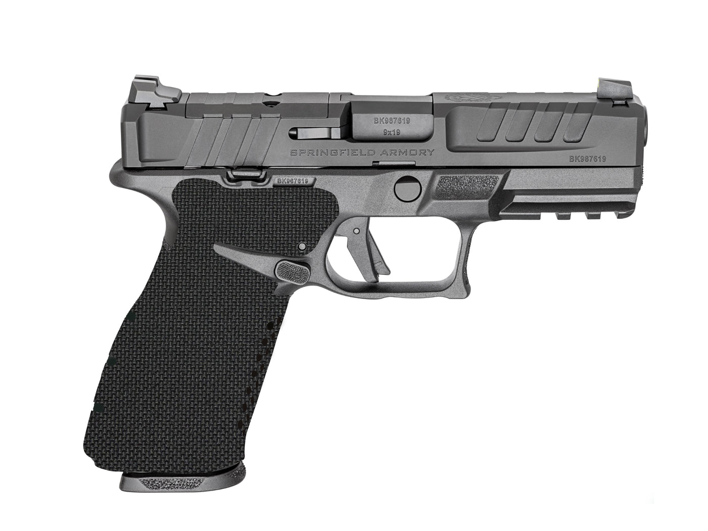 Springfield Echelon 4.0C Cordura 1000D grip wrap in Black — Combat Textiles