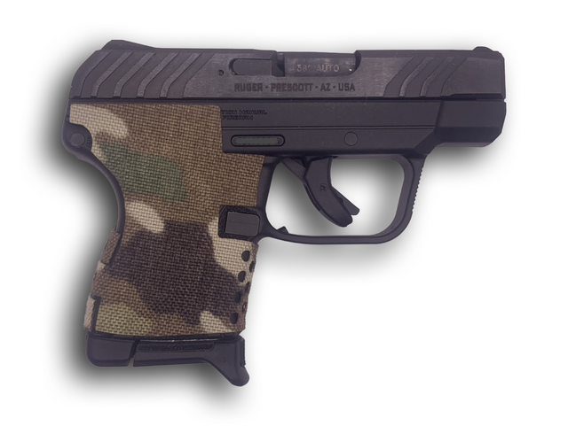 Cordura 1000D grip wrap on the Ruger LCP II — Combat Textiles