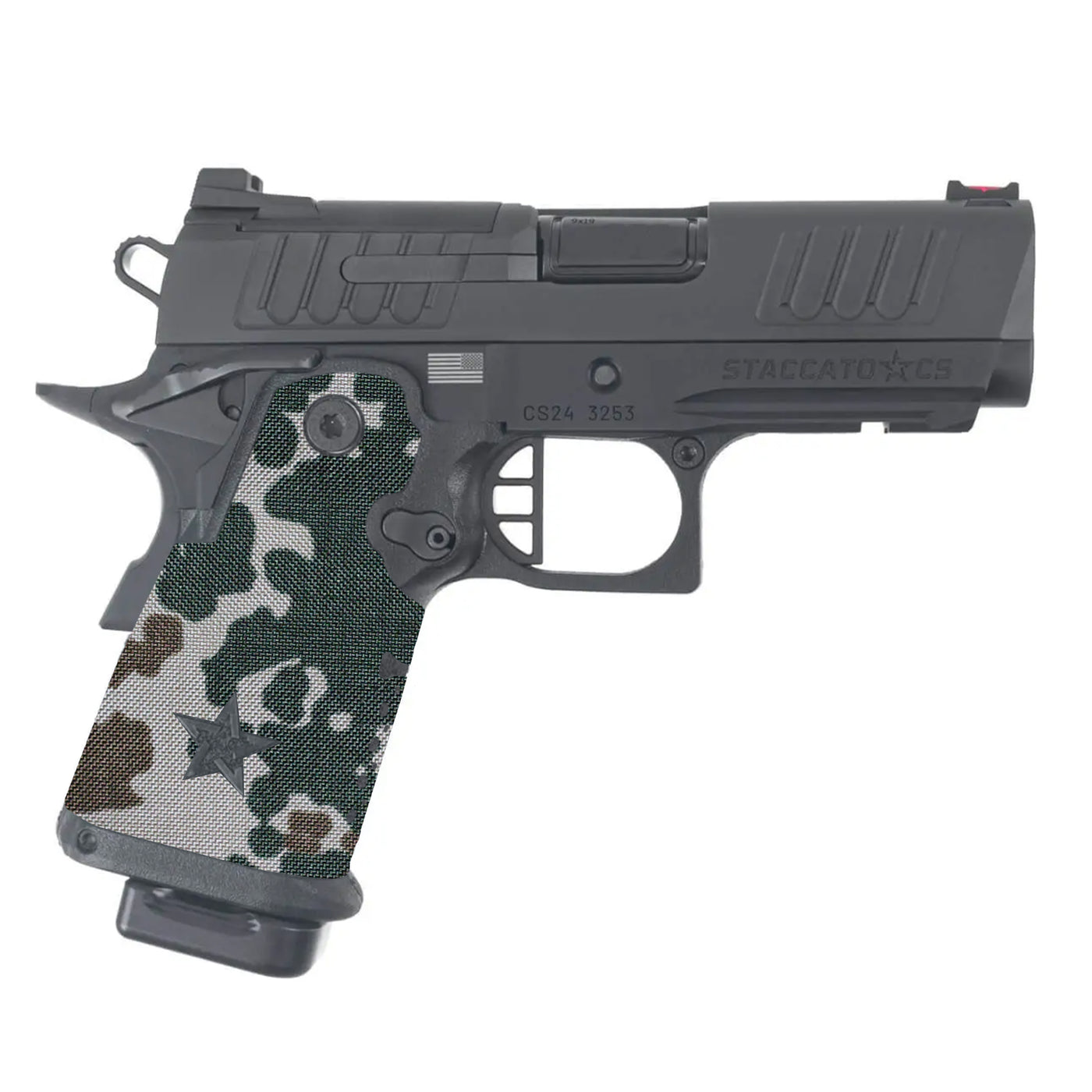 Staccato CS Cordura 1000D grip wrap in Tropentarn — Combat Textiles