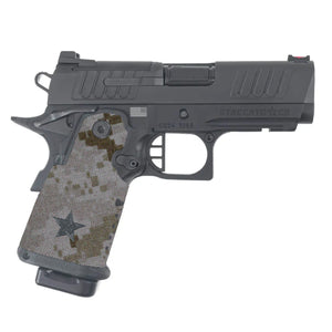 Staccato C2 Cordura 1000D grip wrap in ACU (Desert) — Combat Textiles