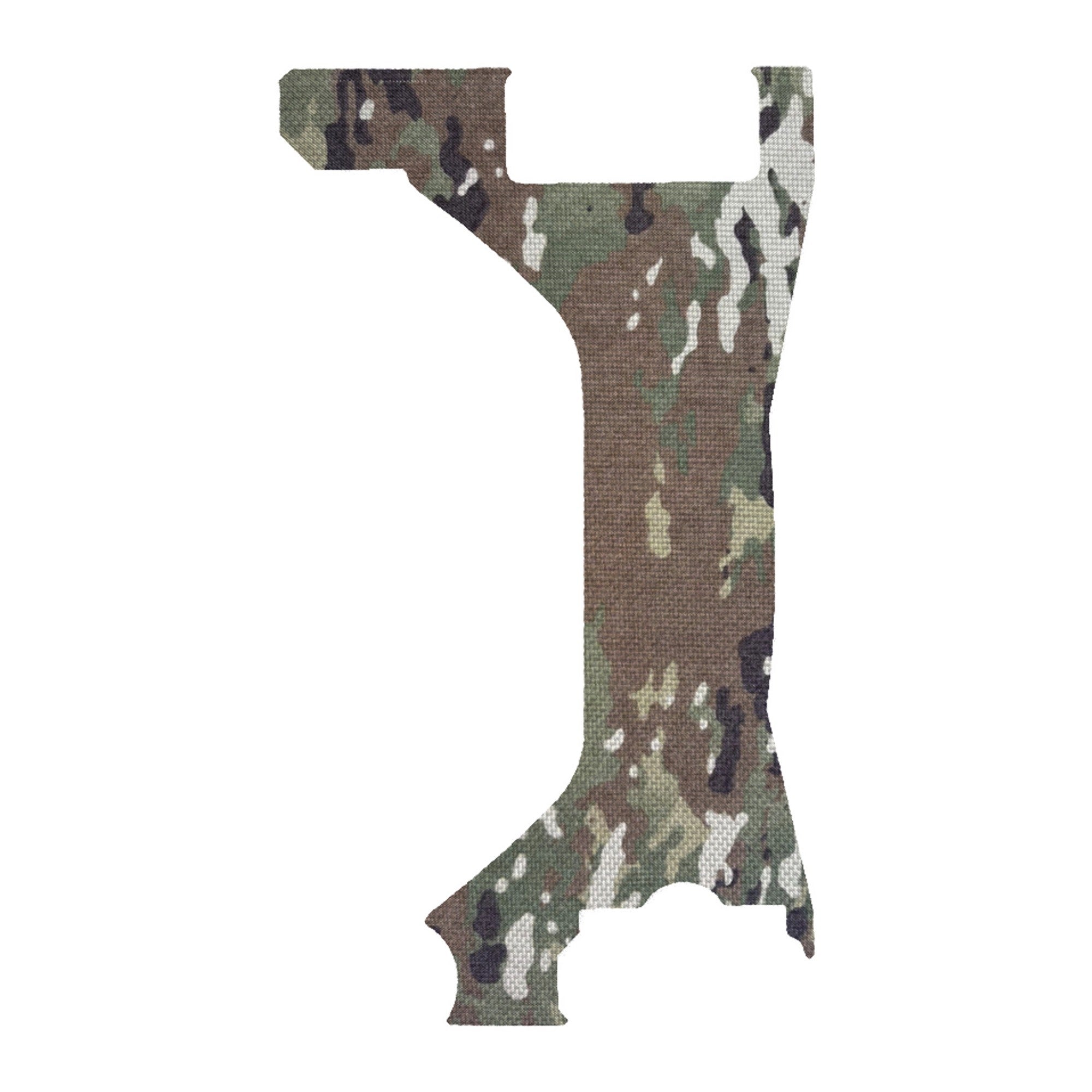 Holosun 407K/507K optic wrap kit outline, MultiCam