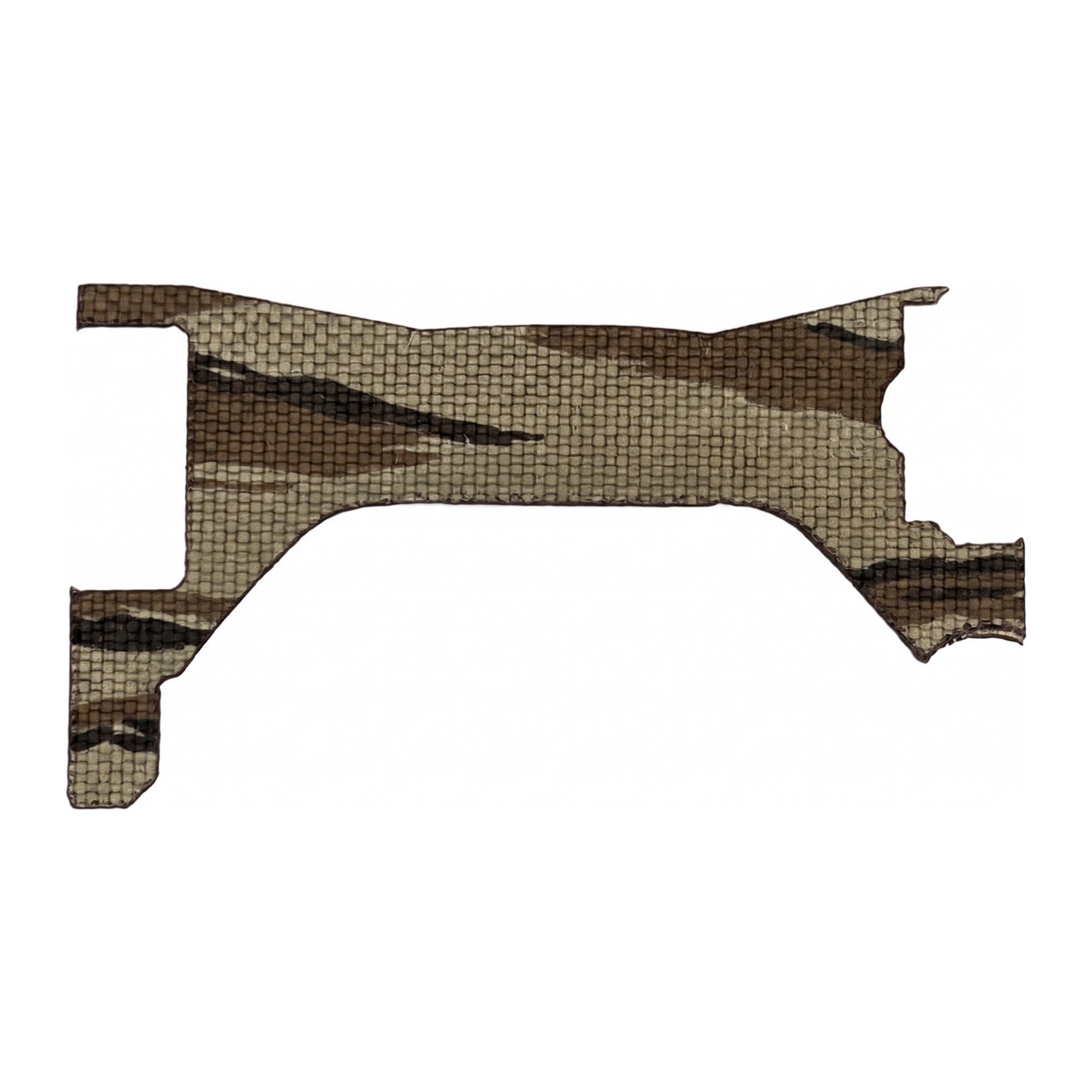 Holosun 407K/507K optic wrap kit outline, Tiger Stripe (Desert)