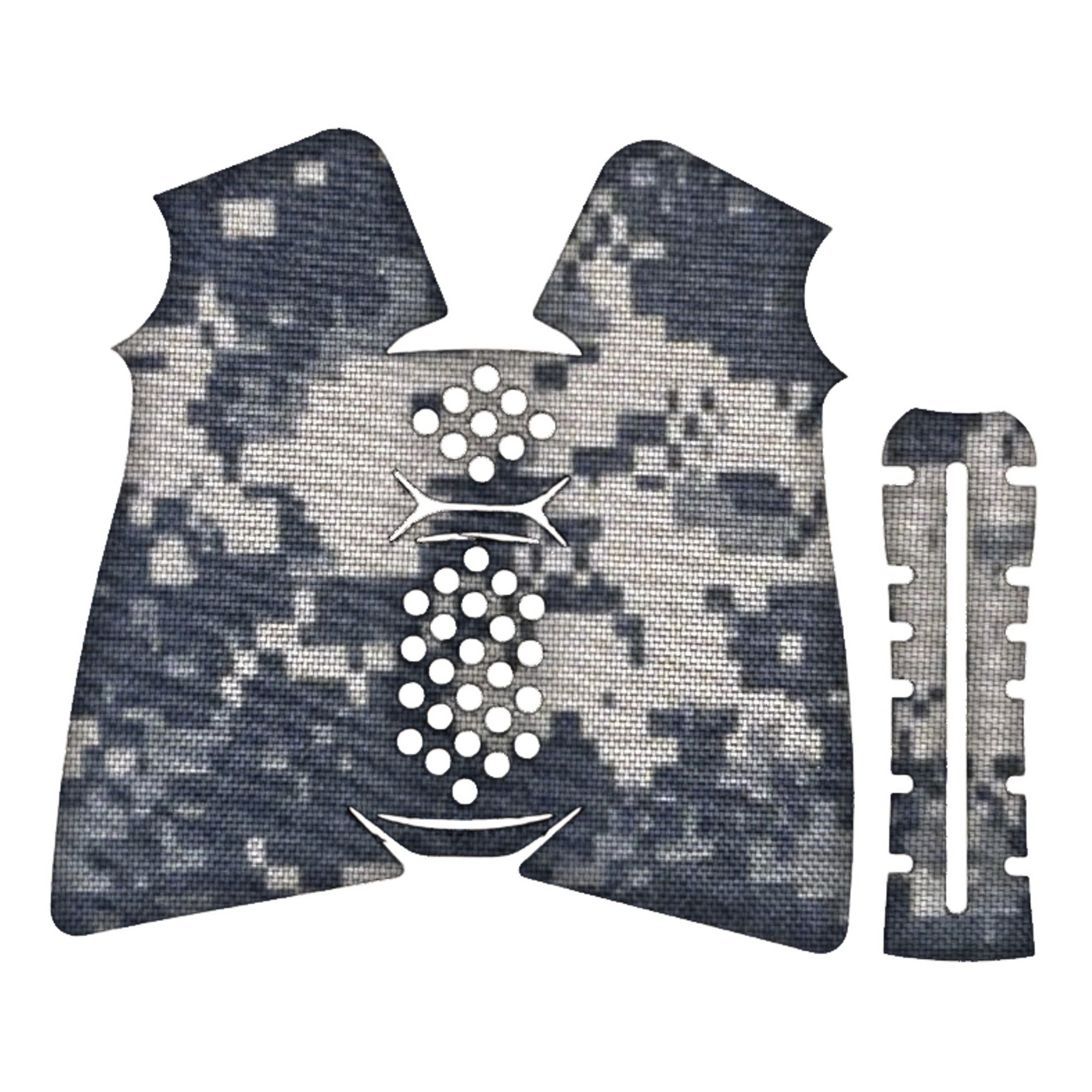 A2 Pistol grip wrap kit outline, ACU