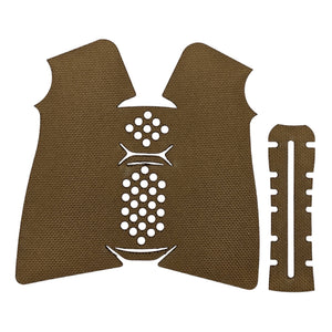 A2 Pistol grip wrap kit outline, Coyote