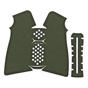 A2 Pistol grip wrap kit outline, OD Green
