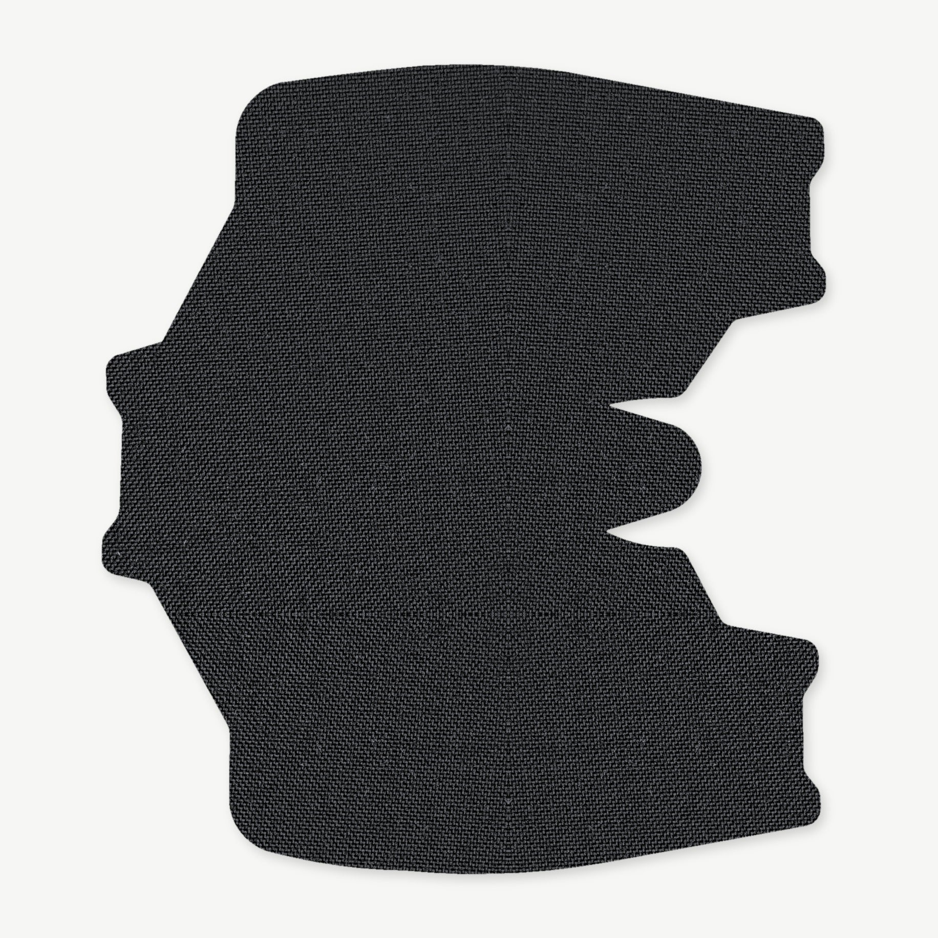 Stock Wrap Kit for A*B Arms Urban Sniper Stock (USS/X/XDE) - die-cut Cordura 1000D kit pieces in Black - Combat Textiles
