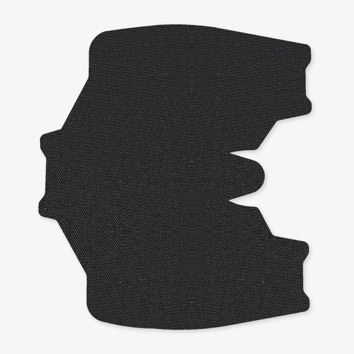 Stock Wrap Kit for A*B Arms Urban Sniper Stock (USS/X/XDE) - die-cut Cordura 1000D kit pieces in Black - Combat Textiles