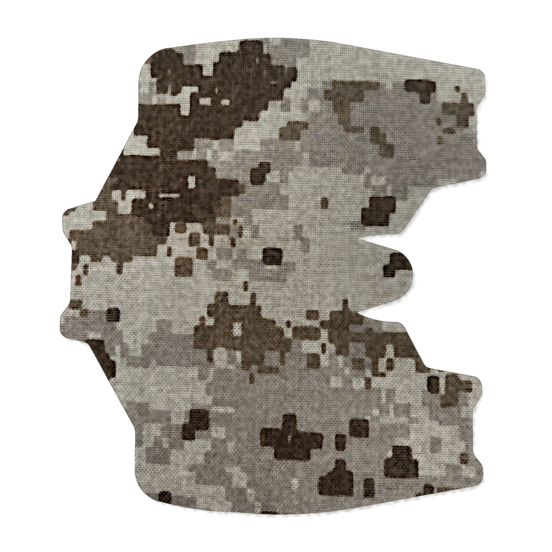 A*B Arms Urban Sniper Stock (USS/X/XDE) wrap kit outline, ACU (Desert)